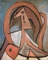 Femme assise1 1923 Cubisme